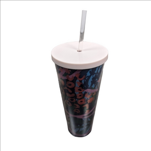 Starbucks 24 Ounce Cold Drink Tumbler Acrylic Venti Jungle Leopard